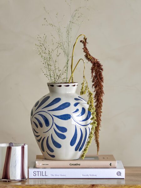 vase bleu