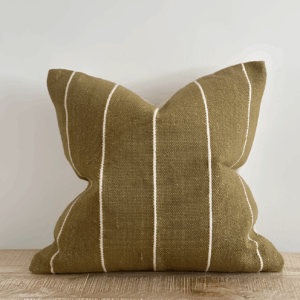 Coussin India - Vert Olive