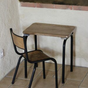 Bureau + chaise - Pièce unique