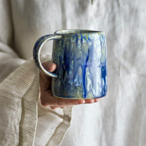 Mug Grès - Bleu