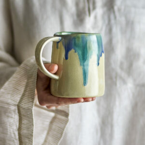 Mug Grès - Bleu