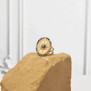 Bague Pierre - Turquoise Africaine
