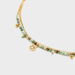 Collier Victoria - Turquoise Africaine