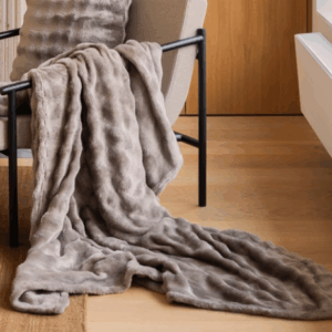 Plaid Taupe - 150 x 200 cm