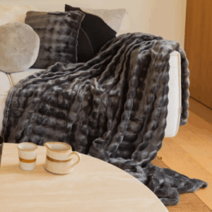 Plaid Gris - 150 x 200 cm