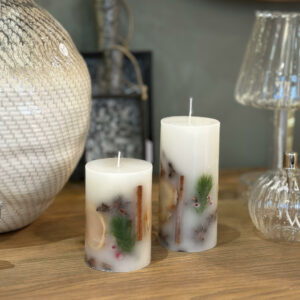 Bougie Pilier - Epices Noël