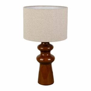 Lampe Céramique - Brun