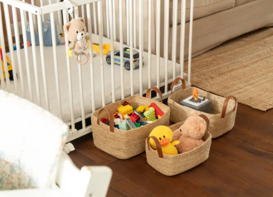 panier-jute-poignées-cuir