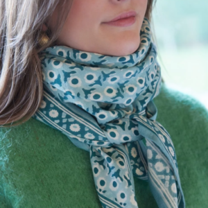 Foulard - Blue Green