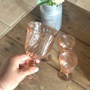 Verres Rosaline - Lot 4